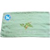 21s velour Jacquard embroidery bath towel