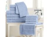 21s yarn cotton bath towel set with border