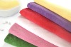 25*25cm pure color microfiber cleaning cloth