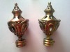 28mm cup-shaped curtain pole end finial