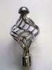 28mm twisted finial in chrome