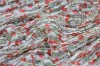 3+1 poly printed knitting fabric with spandex
