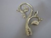 3/4'' golden beautiful curtain rod finials