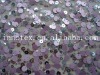 3+5+7+9mm sequins embroidery fabric(for garment)