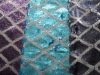 3+5mm sequin embriodery on mesh