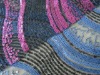 3+5mm sequins mesh embroidered fabric