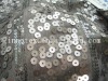 3+7mm paillette embroidery fabric(for T-shirt)