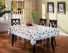 3"lace edge PVC tablecloth