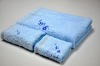 3 pcs of jacquard towel set