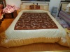 3 pcs patchwork and embroidery comfoter set