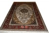 300L pure silk carpet and rug ,hand-knotted carpet