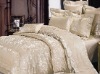 300T Embroidered jacquard cotton bedding set/sheet set/bed linen fabric