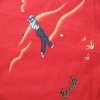 300T pongee fabric for red color