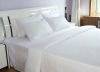 300TC white high quality hotel bedding set/bedding line