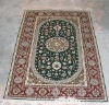 300line hand knotted silk carpet