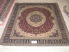 300lines 8X10foot silk carpet