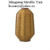 30D, 12micron gold knitting MX type metallic yarn