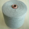 30s/1 dope dyed polyester melange yarn