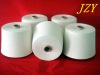 30s/1 raw white 100% polyester viscose yarn waste used for weaving