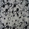 32S+100D+68D printed knitted sequin fabric