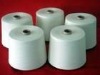 32s bleach white recycled polyester yarn