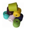 32s polyester knitting yarn for green color