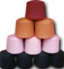 32s polyester knitting yarn for pink color