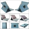 360 degree rotating leather case for ipad2, MOQ:300pcs wholesale