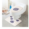 3PCS bath carpet set