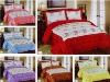 3Pcs Satin Printed Comforter Set