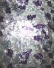 3mm and 9mm sequin embroidery fabric on polyester mesh
