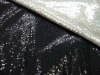 3mm elegant spangle embroidery fabric