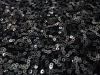 3mm multi sequin embroidery mesh fabric
