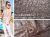 3mm sequin flower embroidered fabric(for girl's fashionable wear)