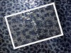 3mm sequins embroidery and leopard printing fabric