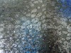 3mm sequins embroidery on mesh fabric