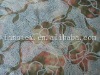 3mm sequins embroidery with mesh fabric