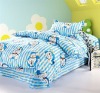 3pcs cartoon printed bedding set/bed sheet