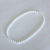 4.5mm*6mm White color Plastic endless bead ball chain or curtain chain,curtain accessory for blinds,roller blind components