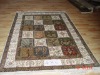 4*6ft handmade pure silk rugs
