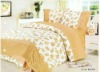 4 PCS Silk Bed Sheet Set