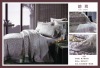 4 pc Tribute silk jacquard bedding set