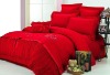 4 pcs 100% cotton wedding bedding sets