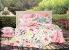 4 pcs fashion flower style bedding set
