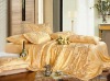 4 pcs hot sell Silk Bed Sheet Set