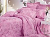 4 pcs hot sell Silk Bed Sheet Set