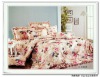 4 pcs printed bed sheet sets