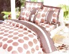 4 pcs printed bedding set - Circle pattern