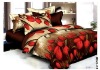 4 pcs set disperse printing bed linens