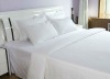 400TC  high quality white hotel bedding set/bedding line